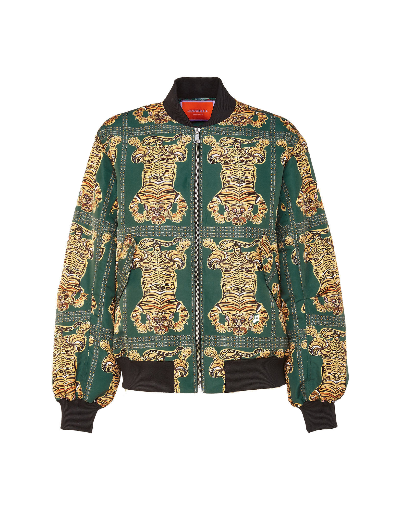 La DoubleJ Bomber Jacket Tiger Tiles JAC0031FAI001TIG0002