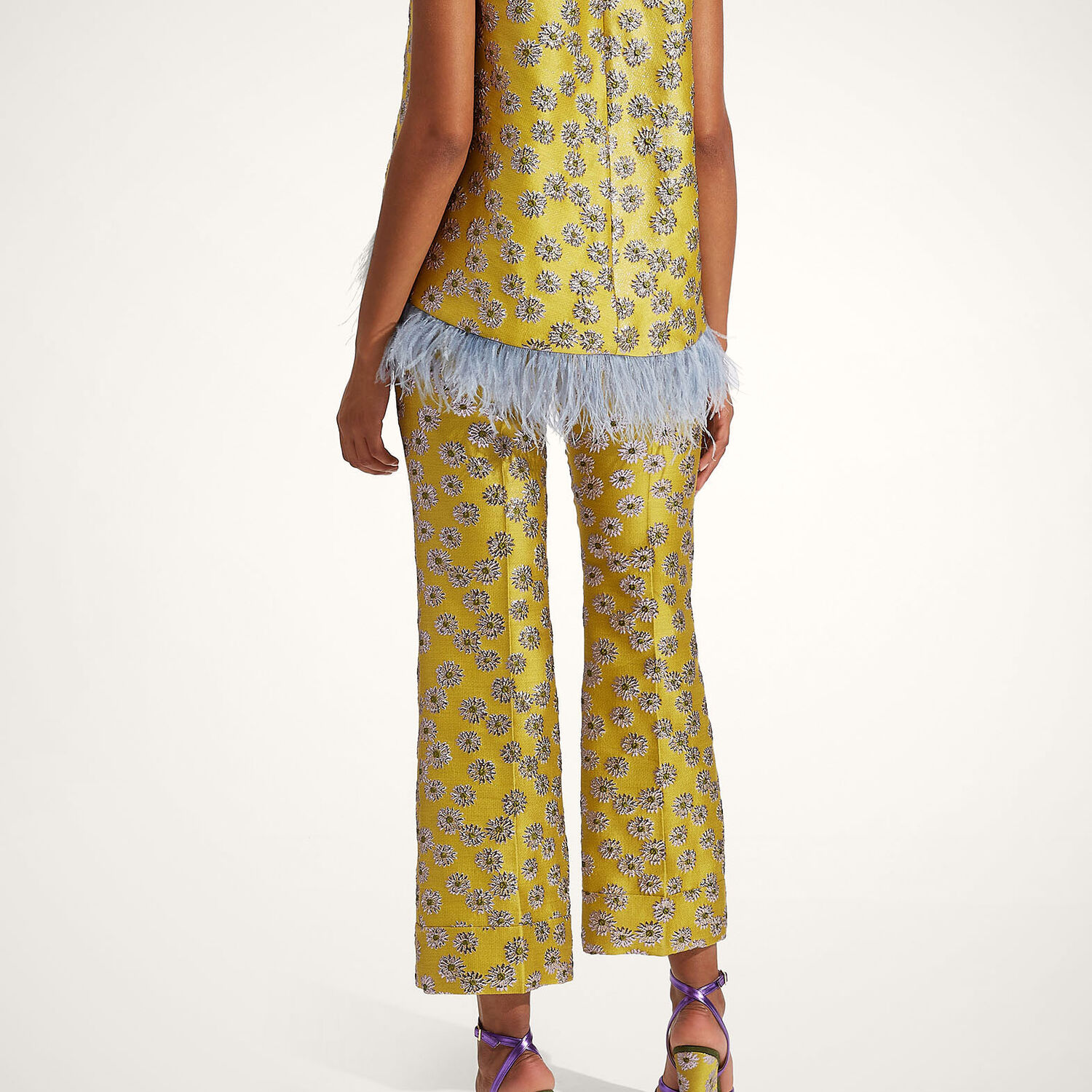  La Doublej Shorts & Pants Women - Hendrix Pants Margarita Xs 42%polyester 37%cotton 9%metal 7%silk 5%polyamide 