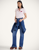 La DoubleJ The Tune Up Maven Sneak Jeans La DoubleJ The Tune Up Maven Sneak Jeans Middle Child Blue TRO0166DEN011MDC01BU03