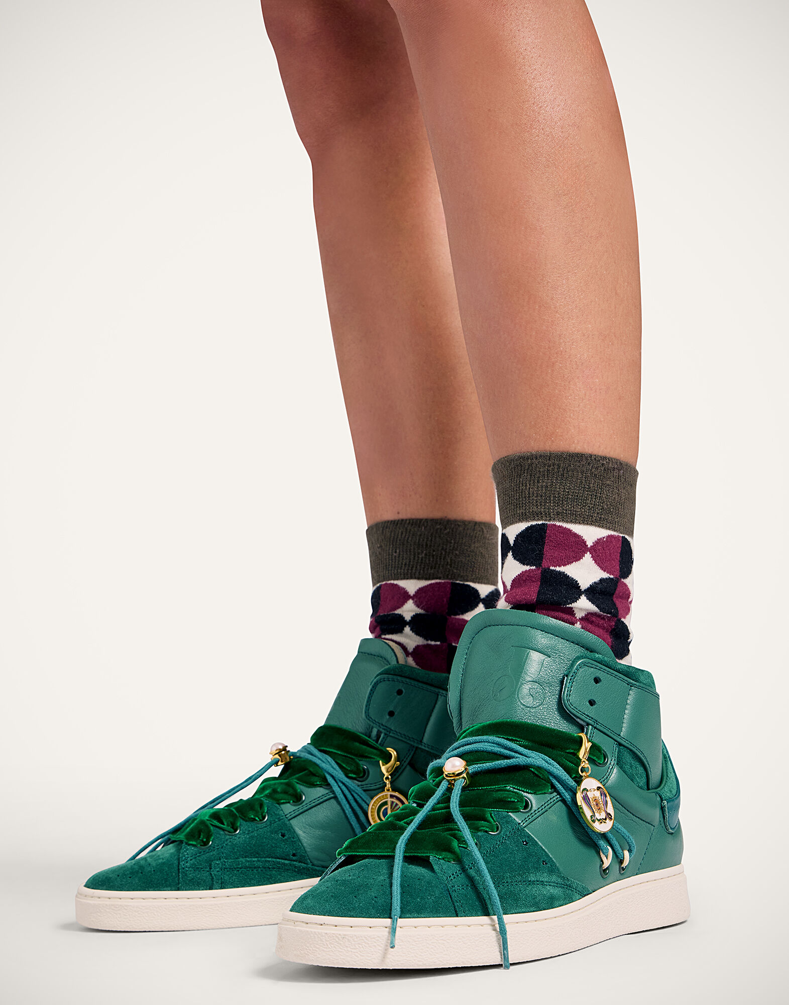 La DoubleJ All Time Socks Sfere White SOC0016COT083SFE01WH01