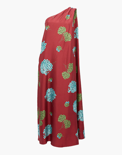 La DoubleJ Roy Dress Ortensia Bordeaux DRE0460SIL001ORT0004