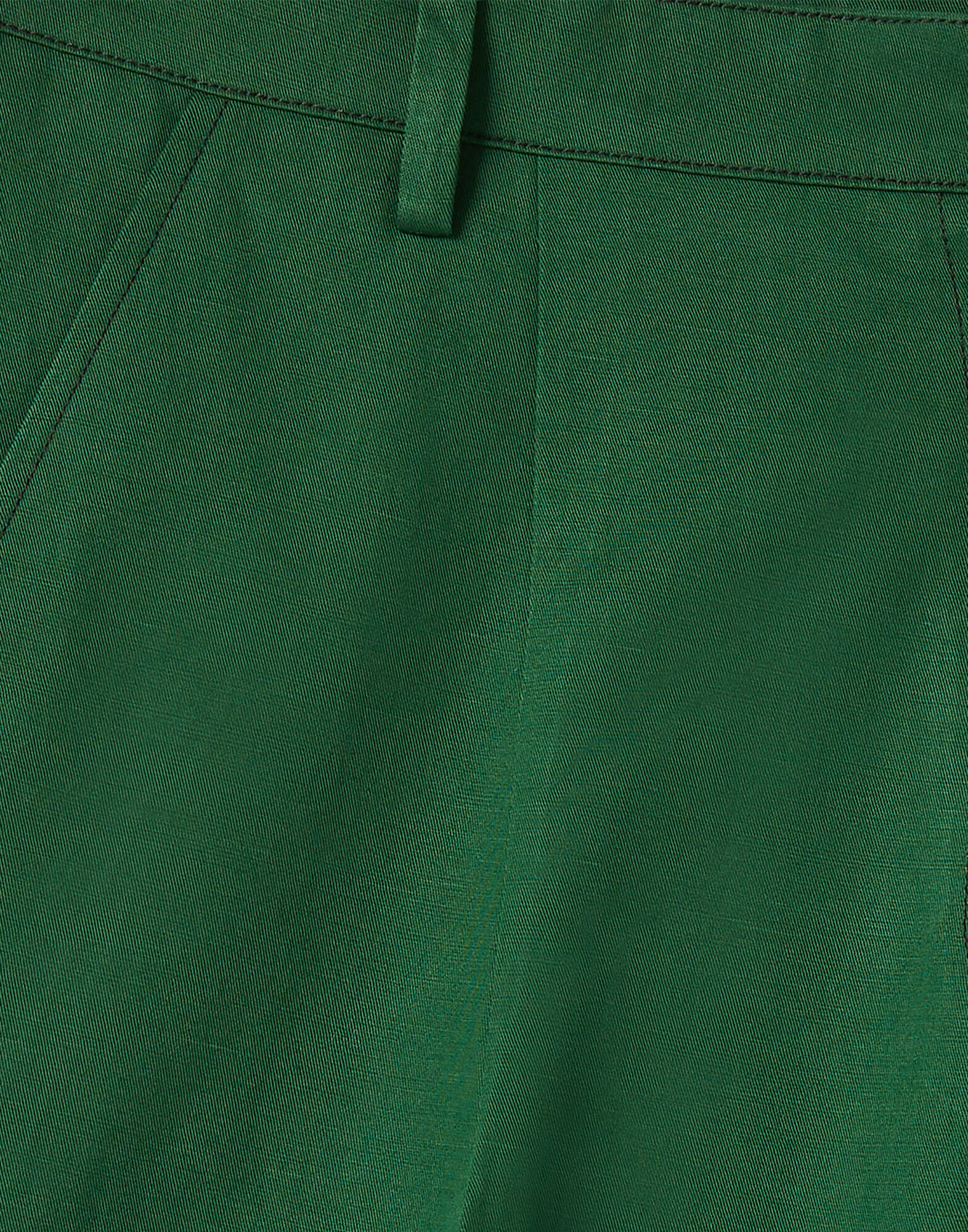 La DoubleJ Boyfriend Shorts Solid Dark Green TRO0052COT075SOLIDGR03