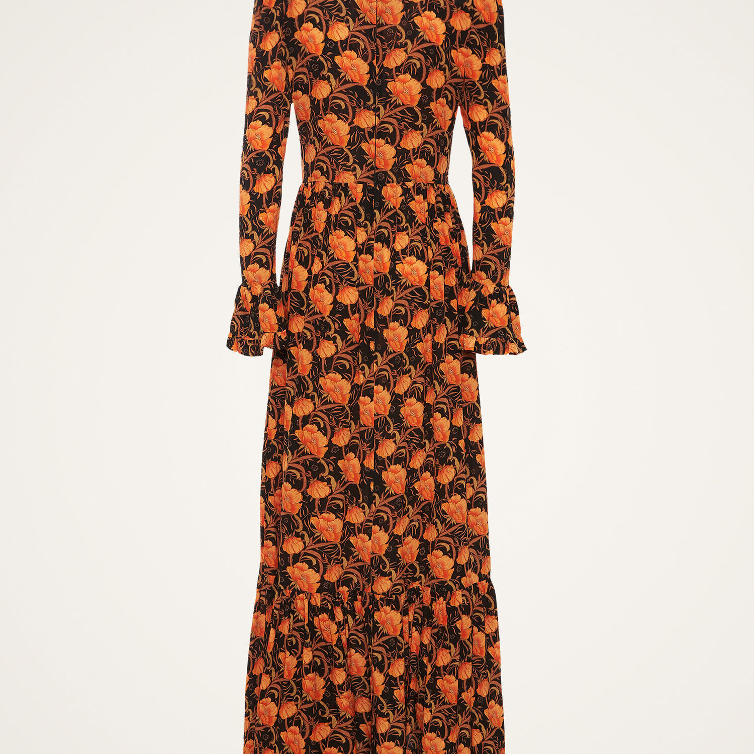 La Doublej Visconti Dress In Morpheus Black