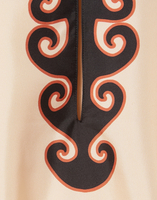 La DoubleJ Malibu Mini Dress La DoubleJ Malibu Mini Dress Pacific Placée Dark Orange DRE0844SIL001PCF03OR03