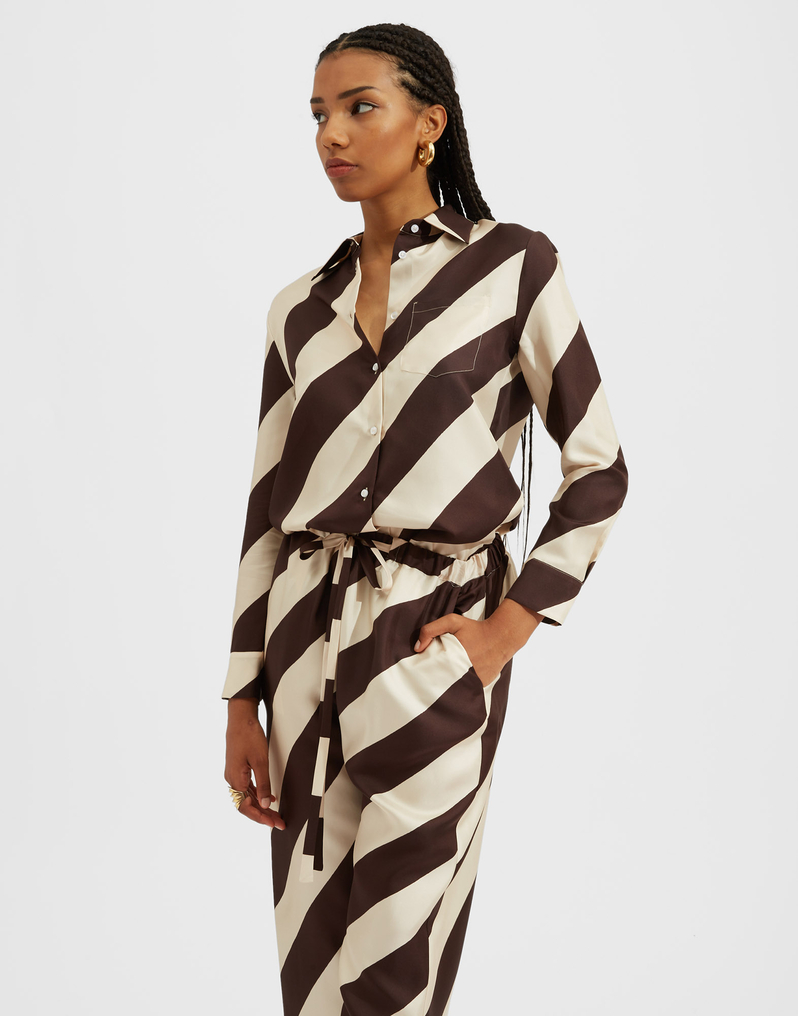 La DoubleJ Boy Shirt La DoubleJ Boy Shirt Veneziana SHI0001SIL001VNZ01BR07