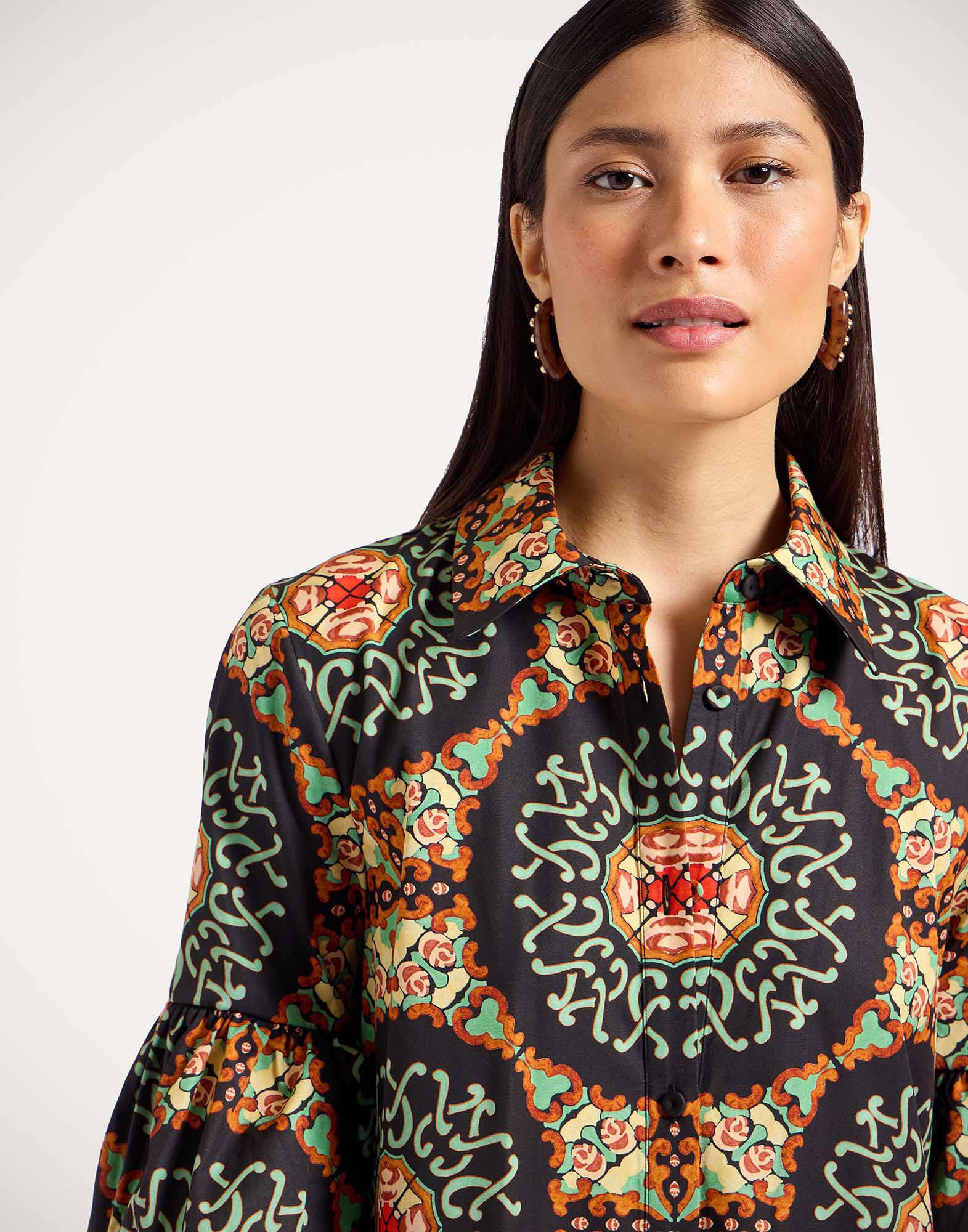 La DoubleJ Choux Dress Ballata Black DRE0193COT039BAL01BL01