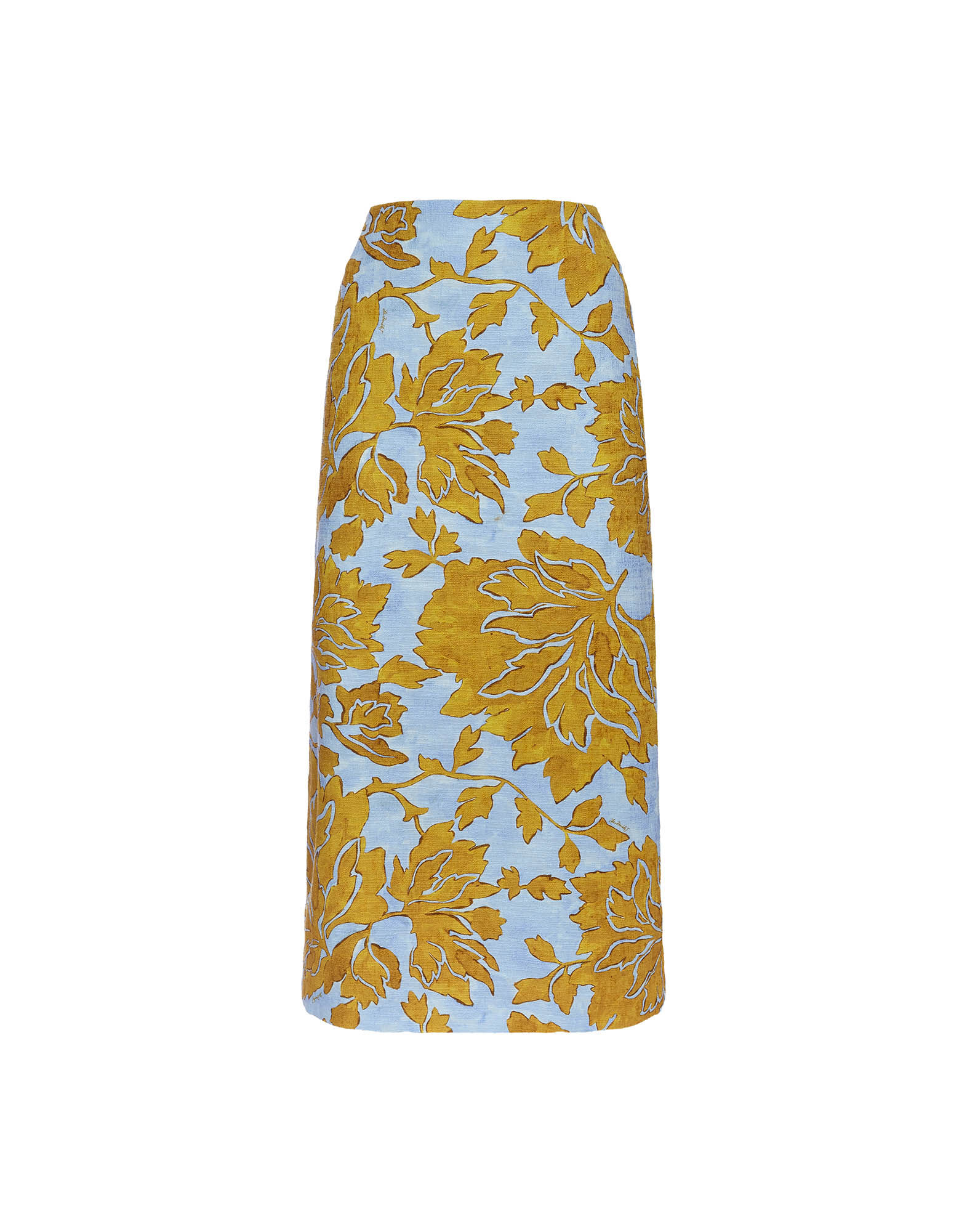 Light floral pencil skirt cheap