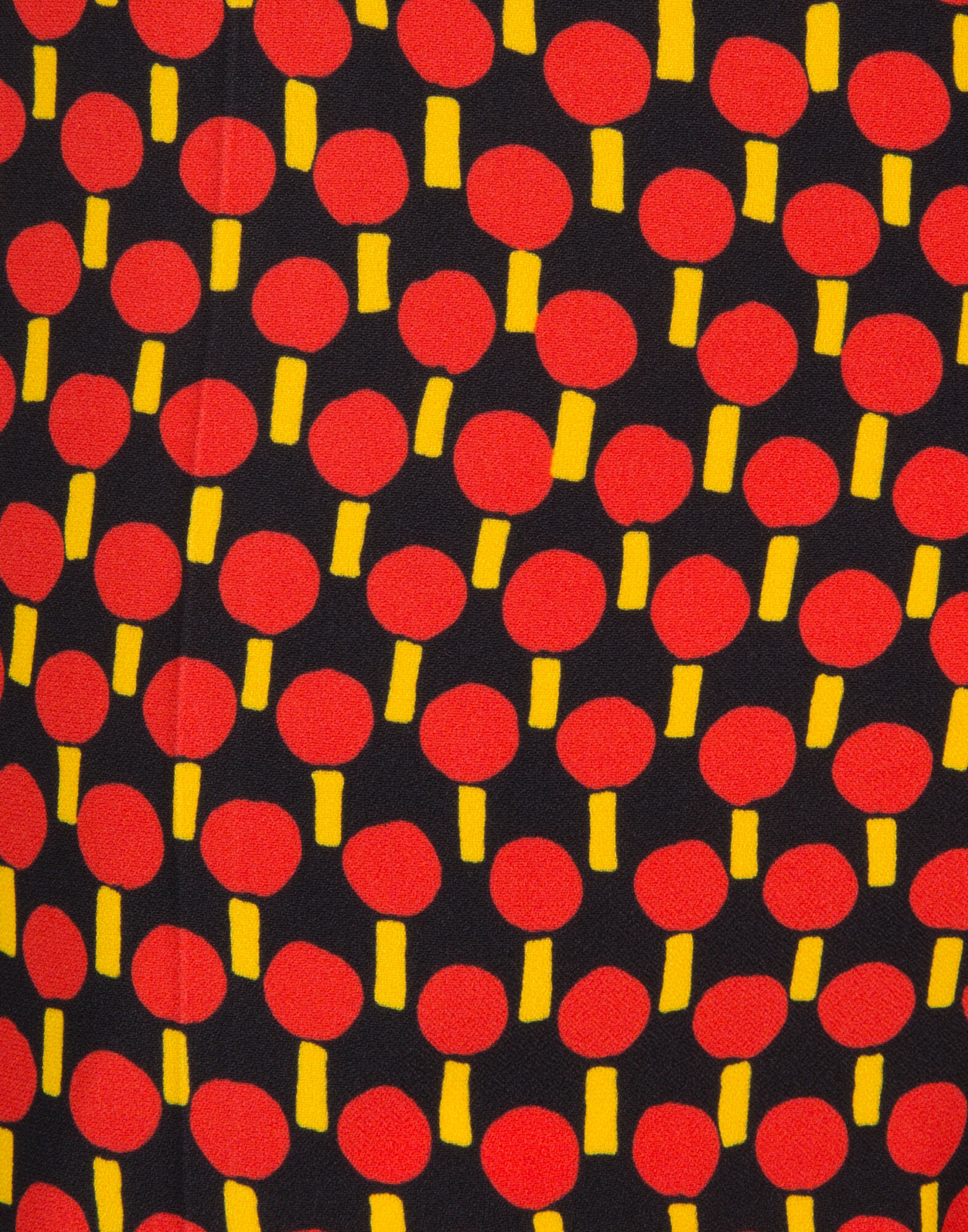 LaDoubleJ Capri Pants Ping Pong Rosso TRO0009SAB001PIN0002