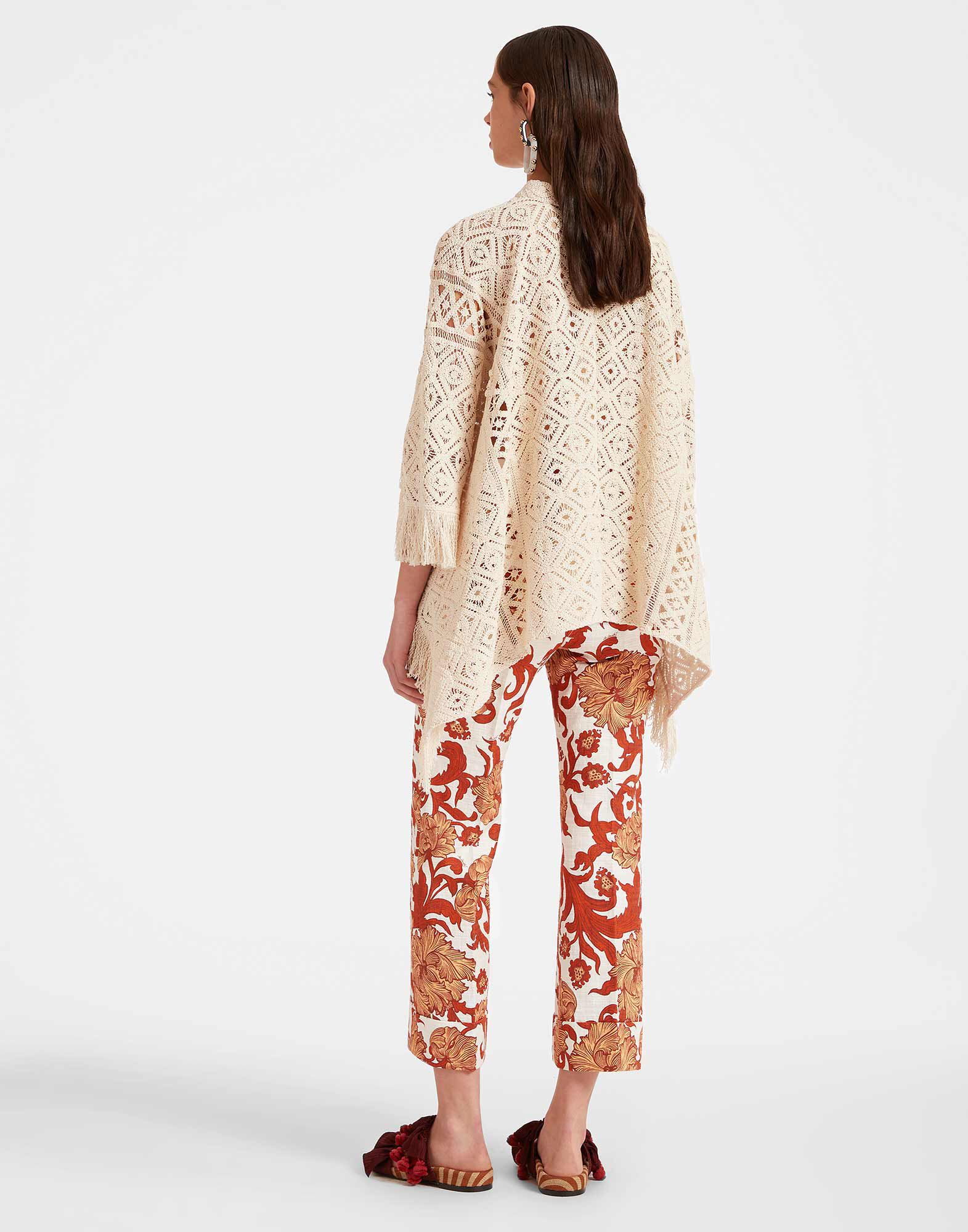 La DoubleJ Hendrix Pants Reef White TRO0014COT005REE01WH01