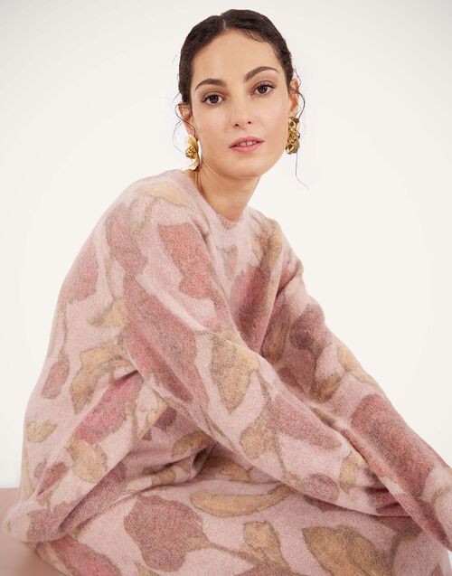 La DoubleJ All-In Sweater French Kiss Dusty Pink PUL0213KNI124VA419PI10