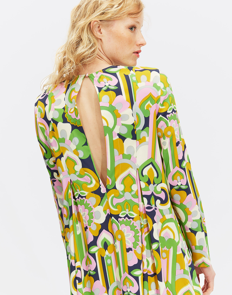 LaDoubleJ Trapezio Dress LaDoubleJ Trapezio Dress Lisboa Rosa DRE0039VIS001LIS0002