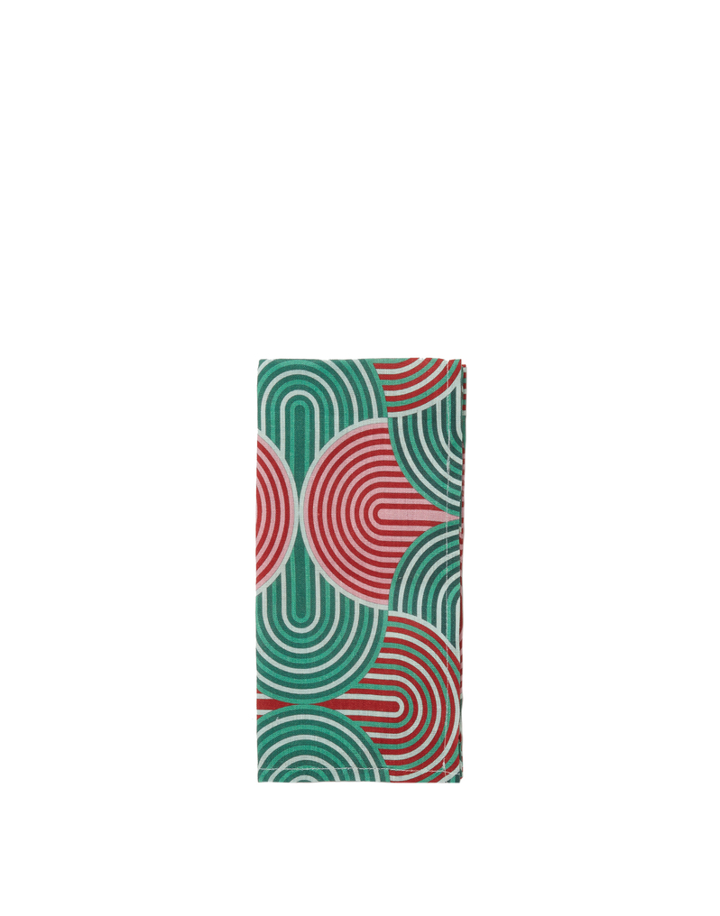 La DoubleJ Large Napkins Set Of 2 La DoubleJ Large Napkins Set Of 2 Slinky Verde NAP0006LIN001SLI0005