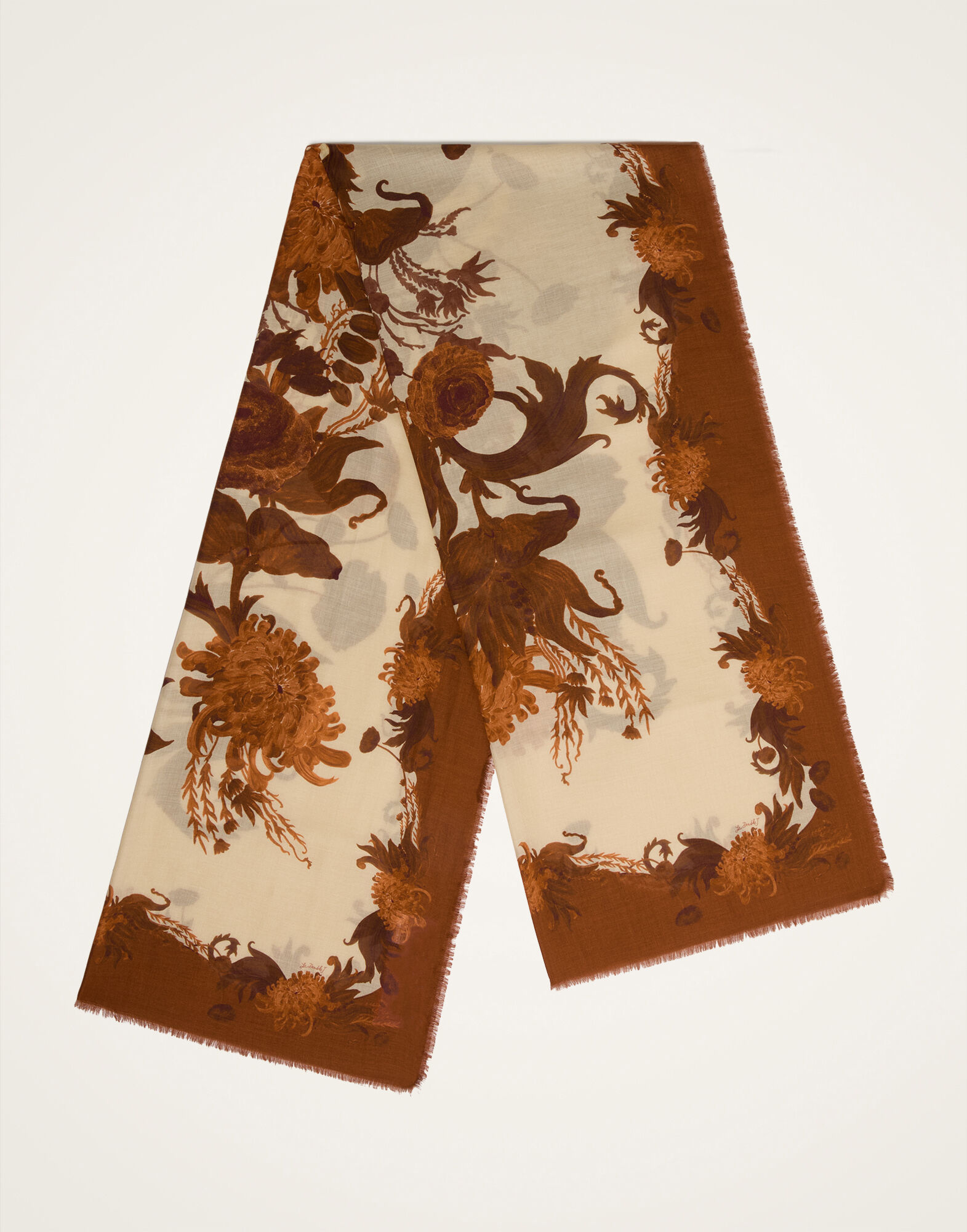 La DoubleJ Scarf Coven Plac&eacute;e Buttercream SCA0097MOS001COV05WH09