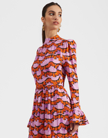 La DoubleJ Visconti Dress La DoubleJ Visconti Dress Liberace Ciclamino DRE0041VIS001LBR0002