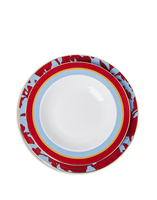 La DoubleJ Soup And Dinner Plates Set Roman Holiday Vino DIS0064CER001RHY0001