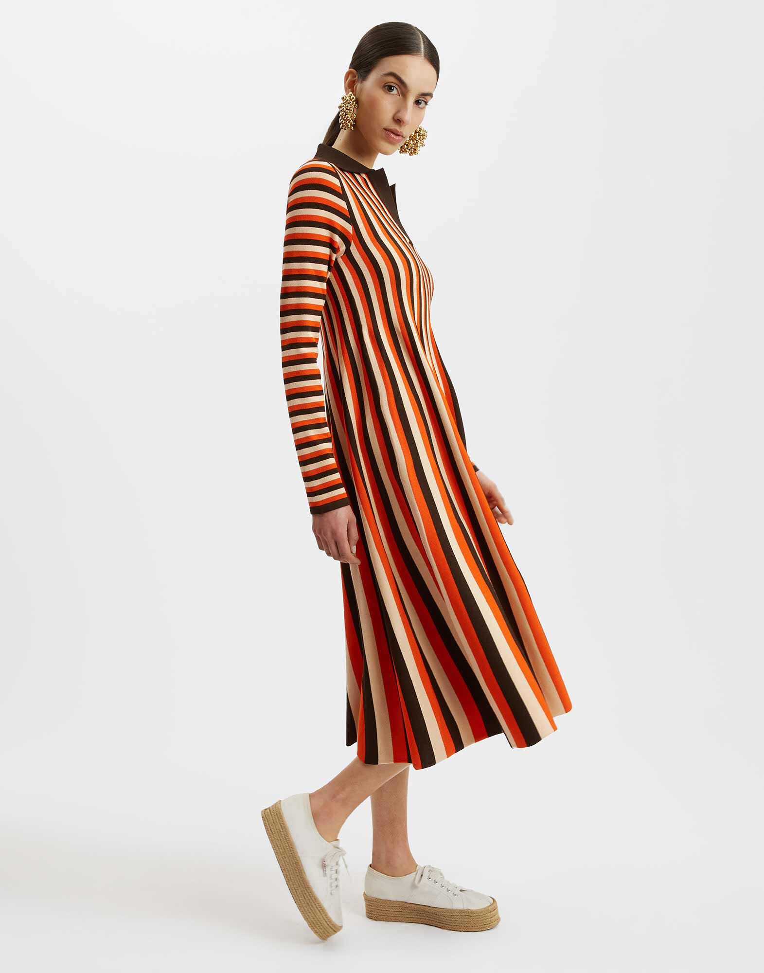 La DoubleJ Plaza Knit Dress Multicolor DRE0692KNI107VA239MU01