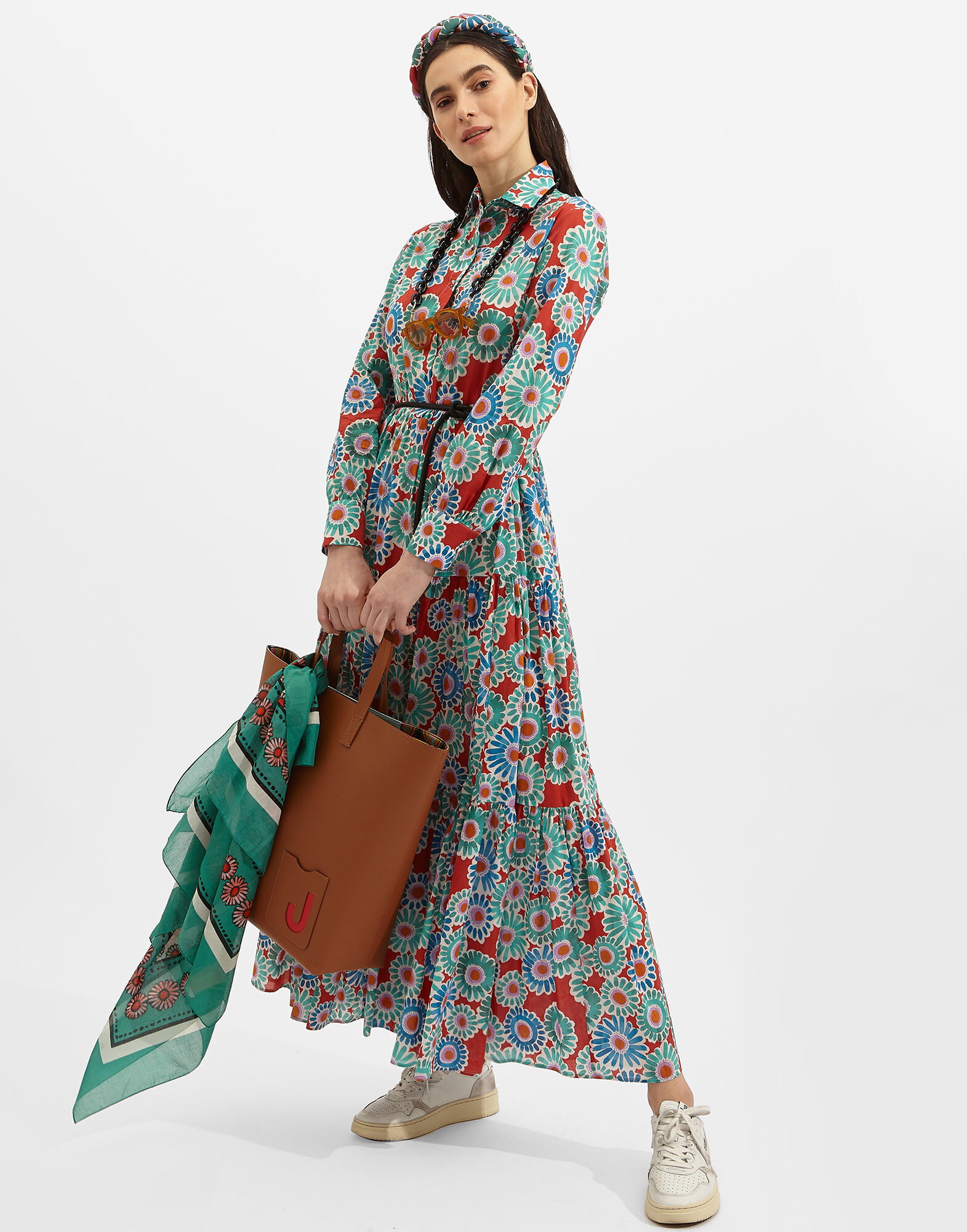 La DoubleJ Bellini Dress Crazy Daisy DRE0016COT003DAY0001