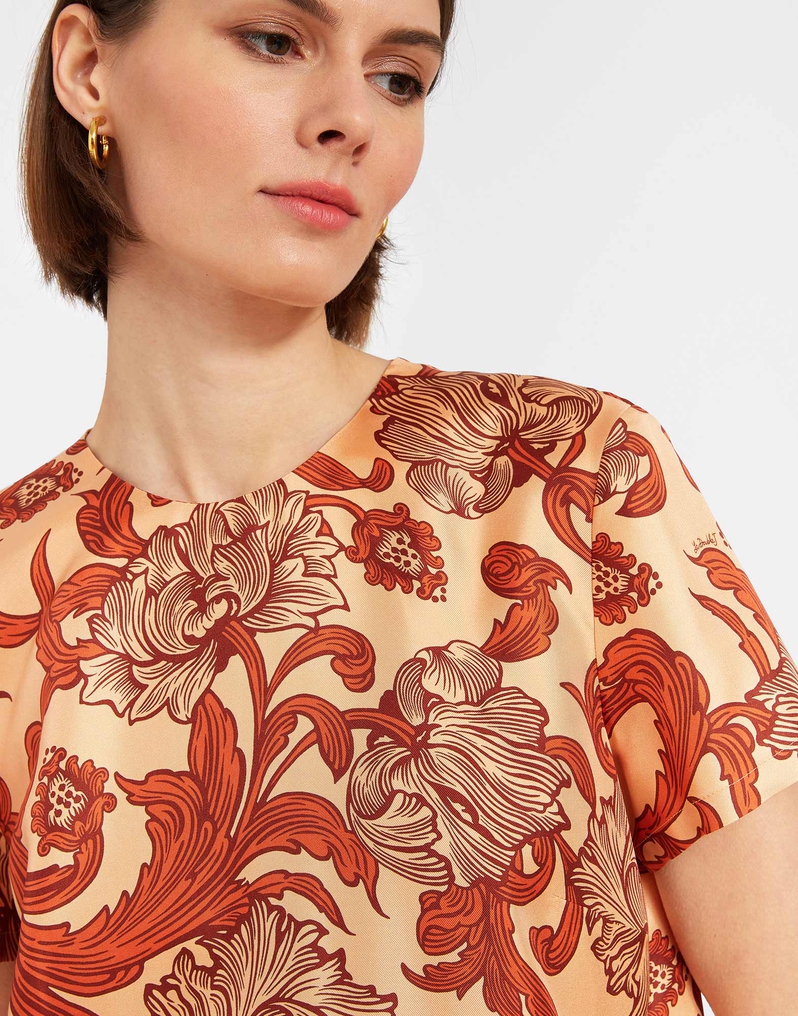 La DoubleJ Swing Dress La DoubleJ Swing Dress Reef Pale Pink DRE0316SIL001REE01PI02