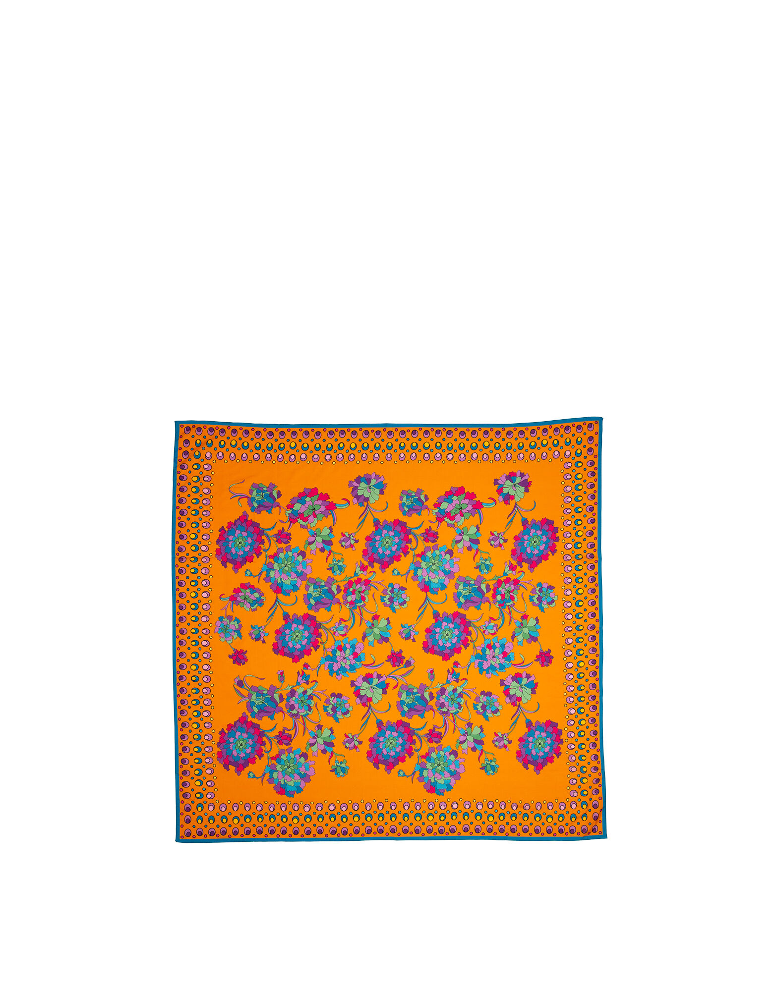 LaDoubleJ Square Scarf Dandelion Arancio SCA0006COS001DAN0002