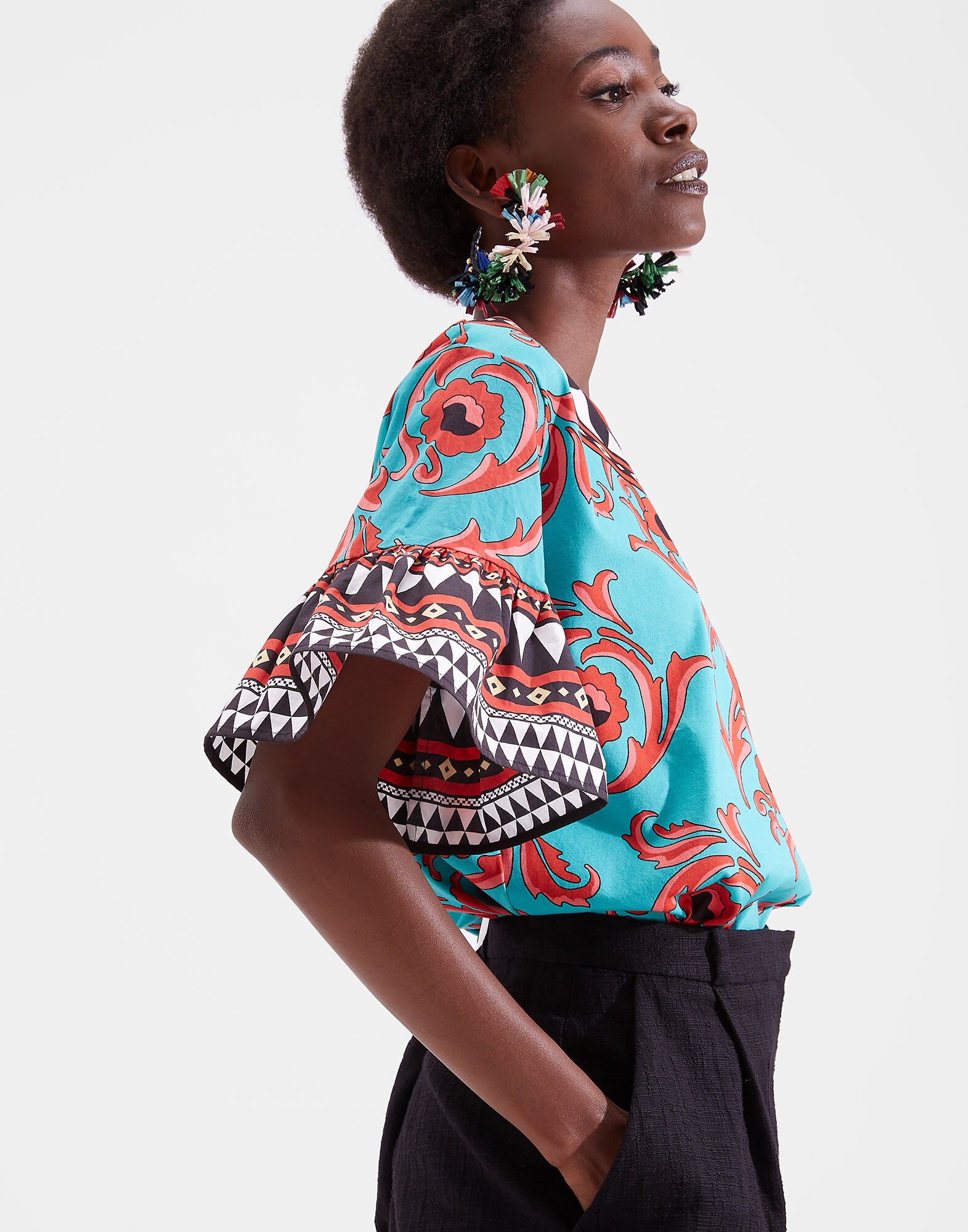 LaDoubleJ Walk The Dog T-Shirt Cartwheel TOP0038JER009CRW0001