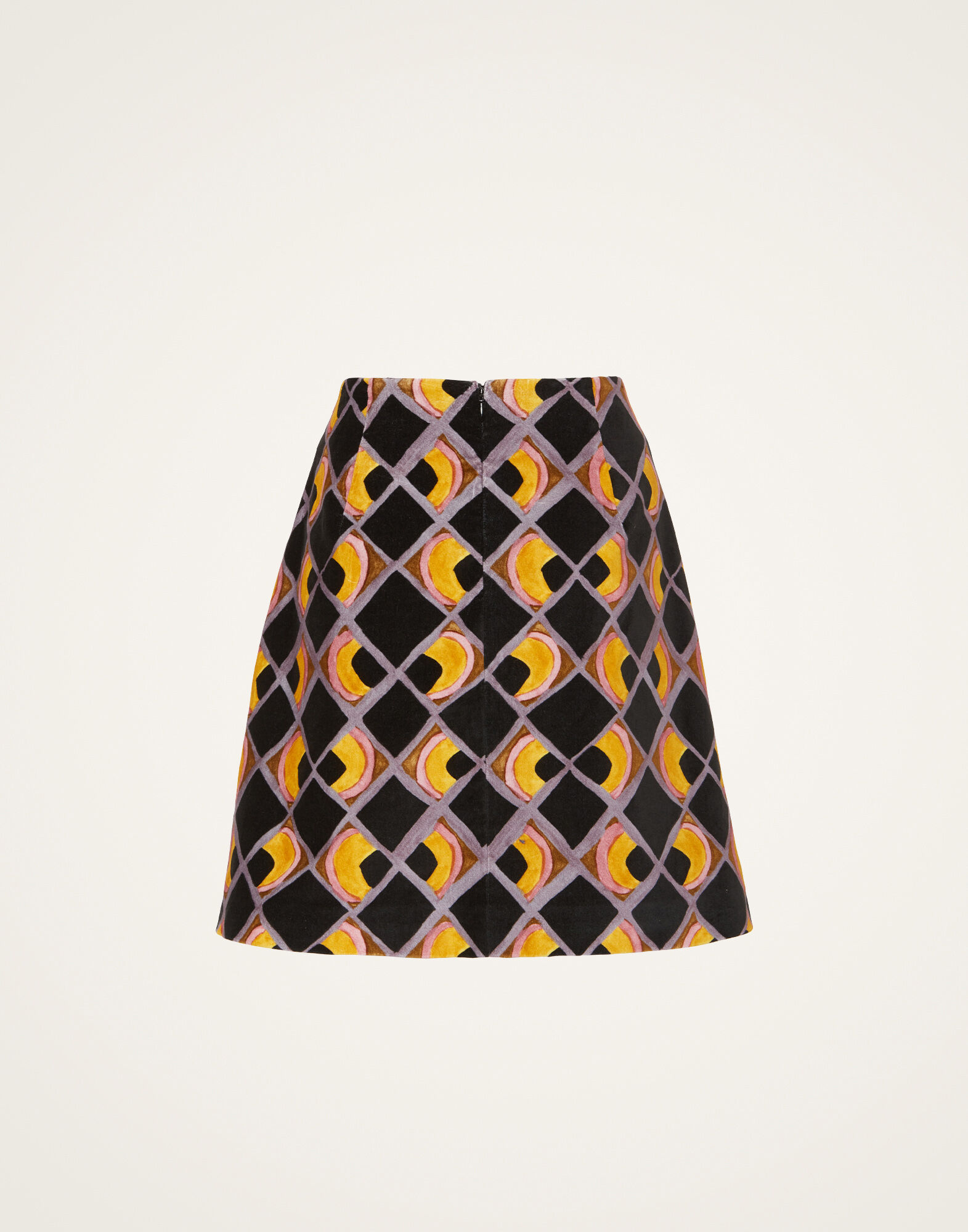 La DoubleJ Short Skirt Half-Light Black SKI0027VEL001HAL02BL01