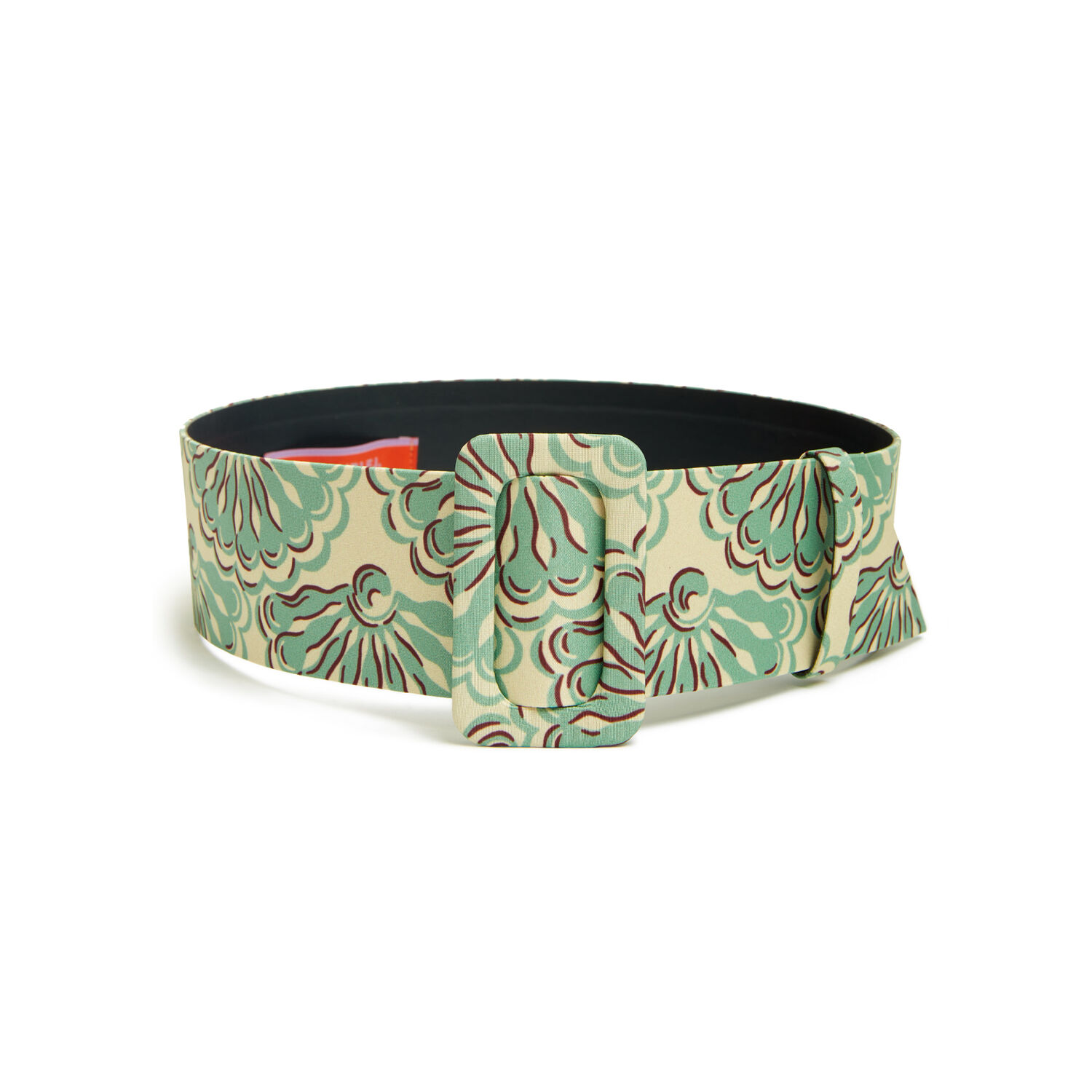 La Doublej Medium Belt In Fans Mint