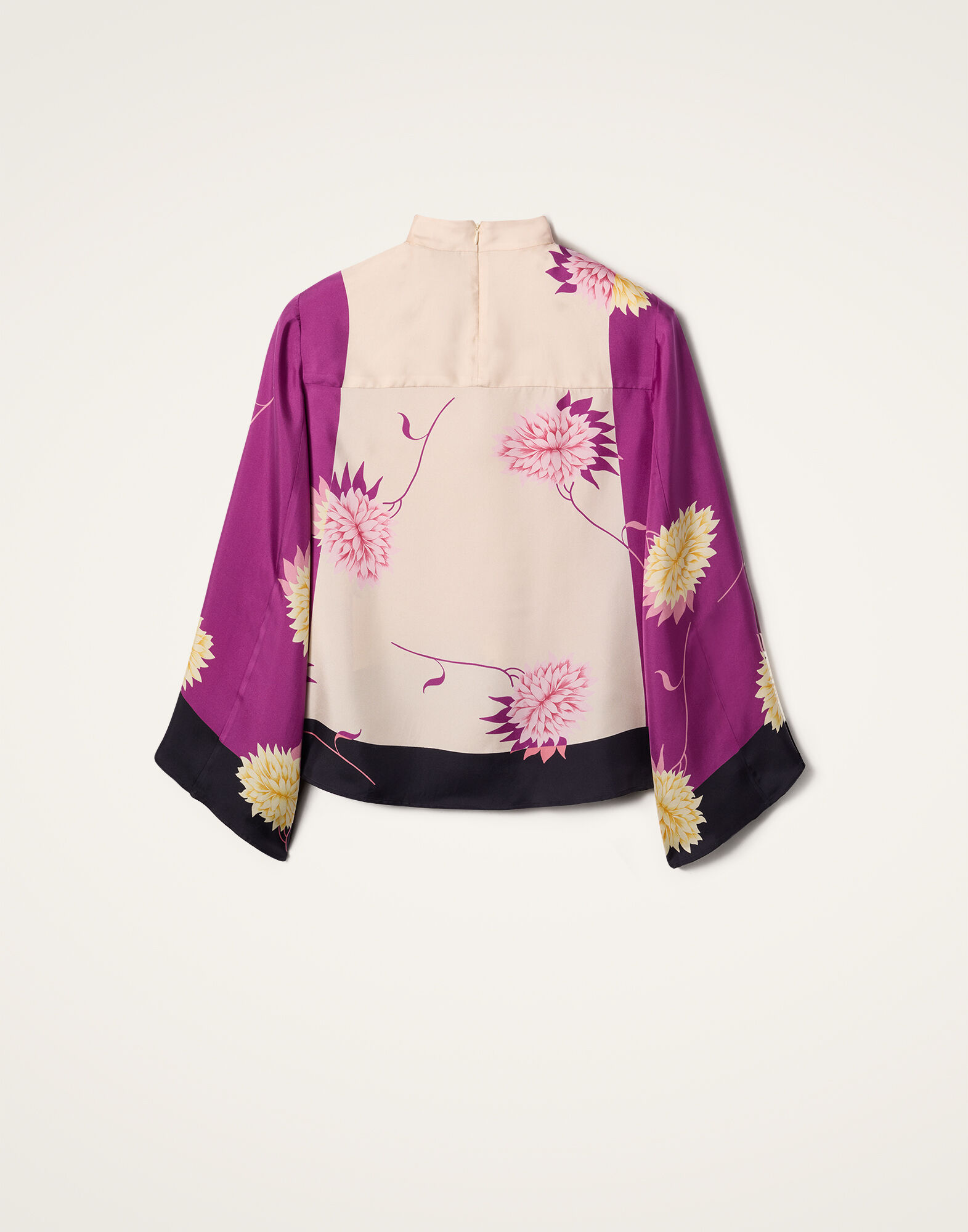 La DoubleJ Make An Exit Top Derby Plac&eacute;e Multicolor TOP0117SIL017DER03MU01