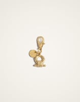 La DoubleJ Shen Loop Charm La DoubleJ Shen Loop Charm 24k Gold Plate CHM0014BRA003SOLIDYE05