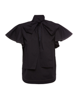 LaDoubleJ Lou Lou Shirt Solid Black SHI0048COT001BLA0001