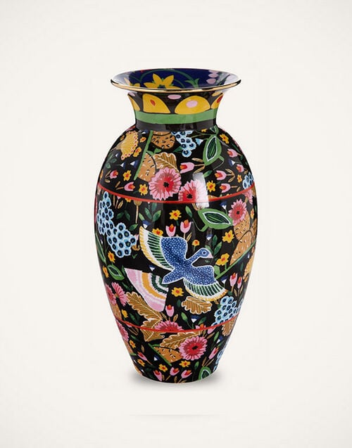 La DoubleJ Amphora Vase La DoubleJ Amphora Vase Colombo Nero VAS0001CER001COL0006