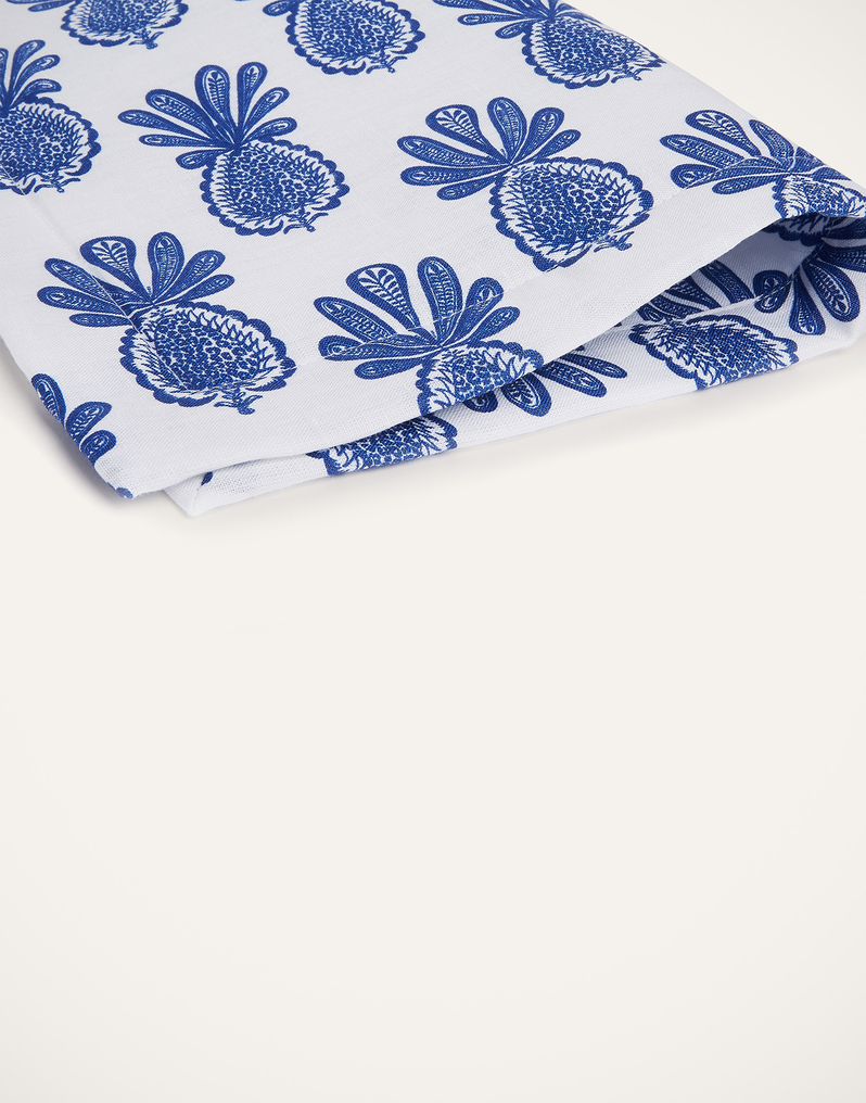 La DoubleJ Placemat Set Of 2 La DoubleJ Placemat Set Of 2 Pineapple Blu TBM0001LIN001PNP0017