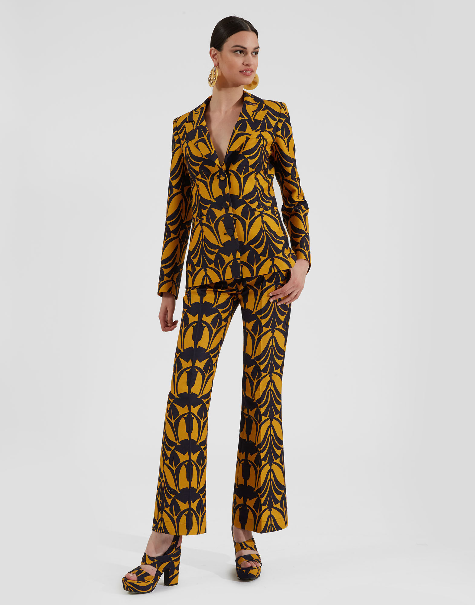 La DoubleJ Saturday Night Pants Papyrus Gold TRO0030CAD001PAY01YE05