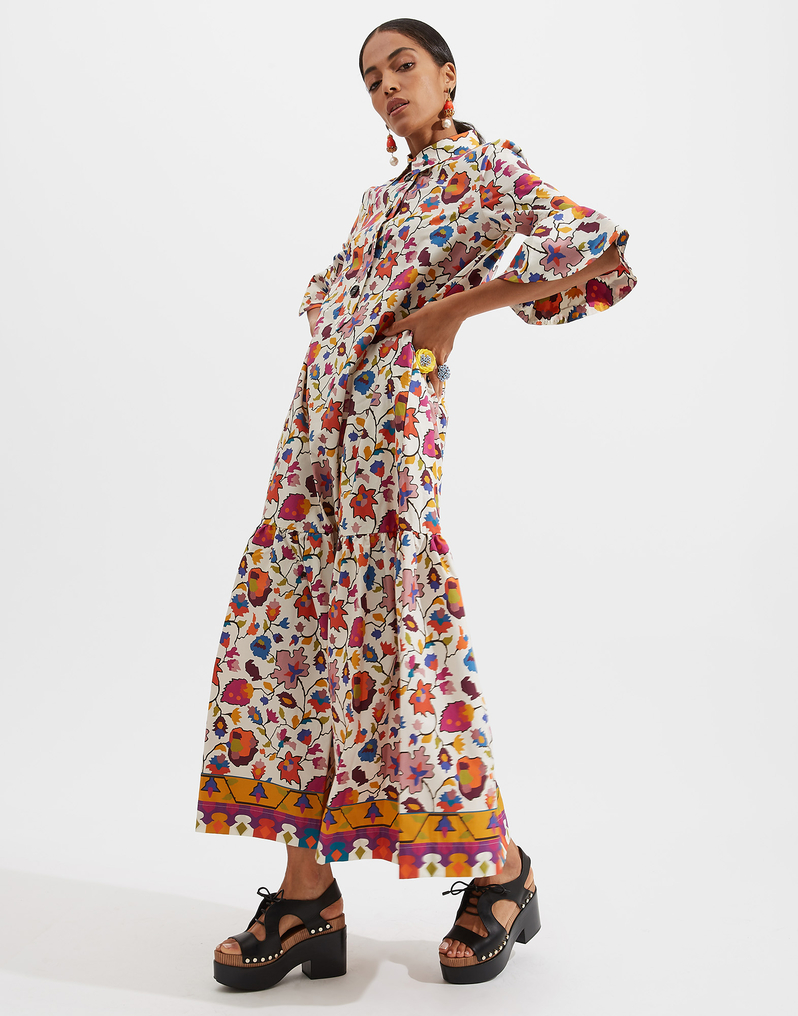 La DoubleJ Artemis Dress La DoubleJ Artemis Dress Maple DRE0176COT001MAP0001