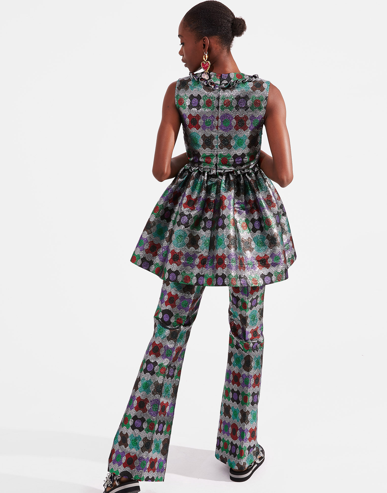 LaDoubleJ Saturday Night Pants Groovy Dot TRO0030JAC022GRO0001