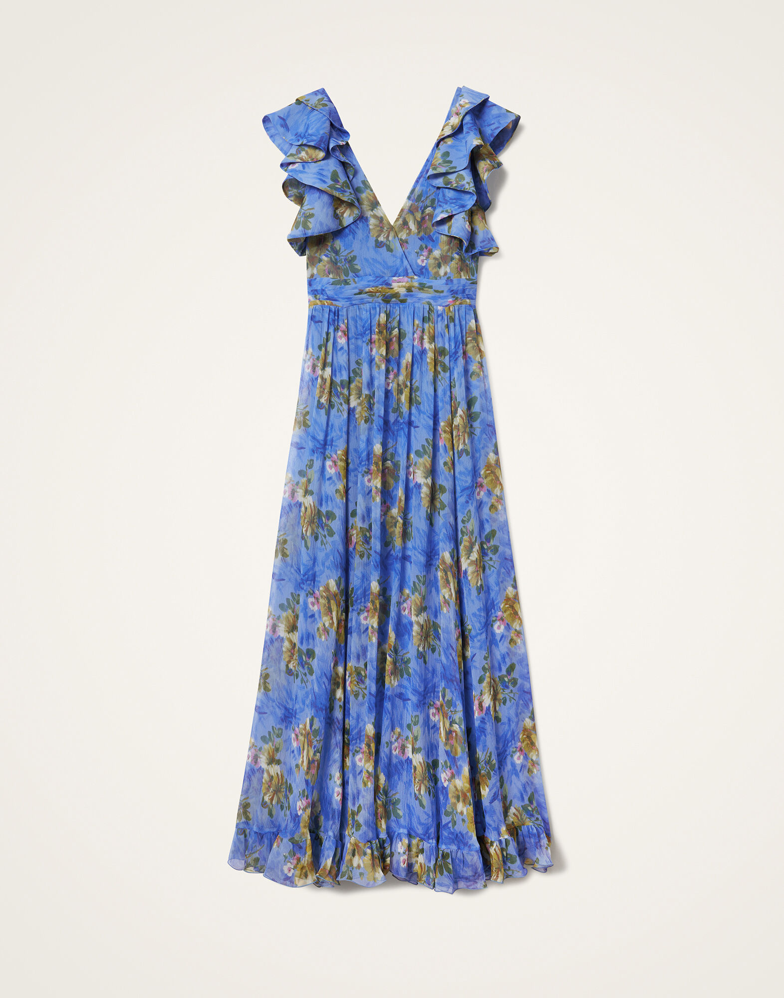 Penelope Dress in Riptide Light Blue for Women | La DoubleJ