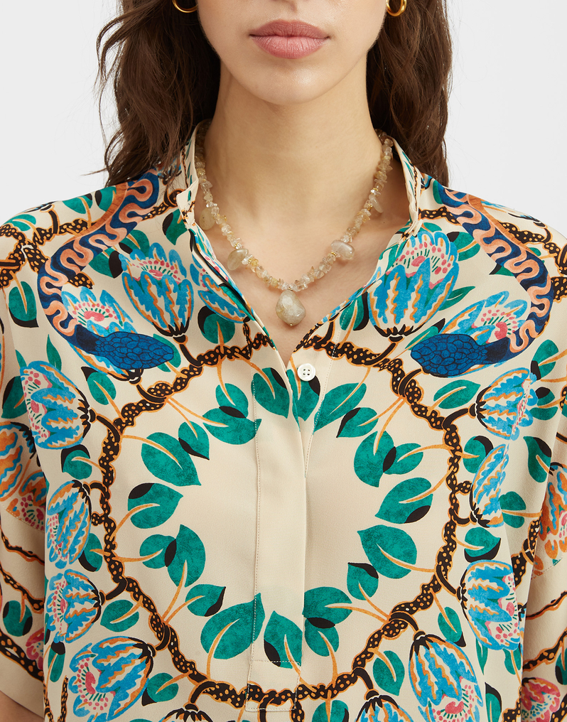 La DoubleJ Estelle Blouse La DoubleJ Estelle Blouse Eve Ecru SHI0089CRE005EEC01BR05