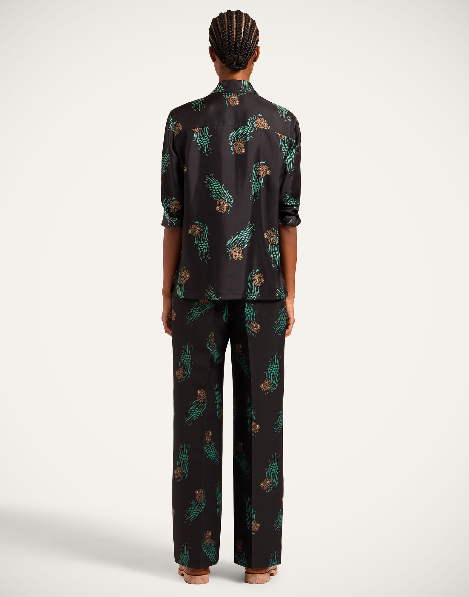 La DoubleJ Let Loose Pants Lemuria Black TRO0149CAD001LEM01BL01