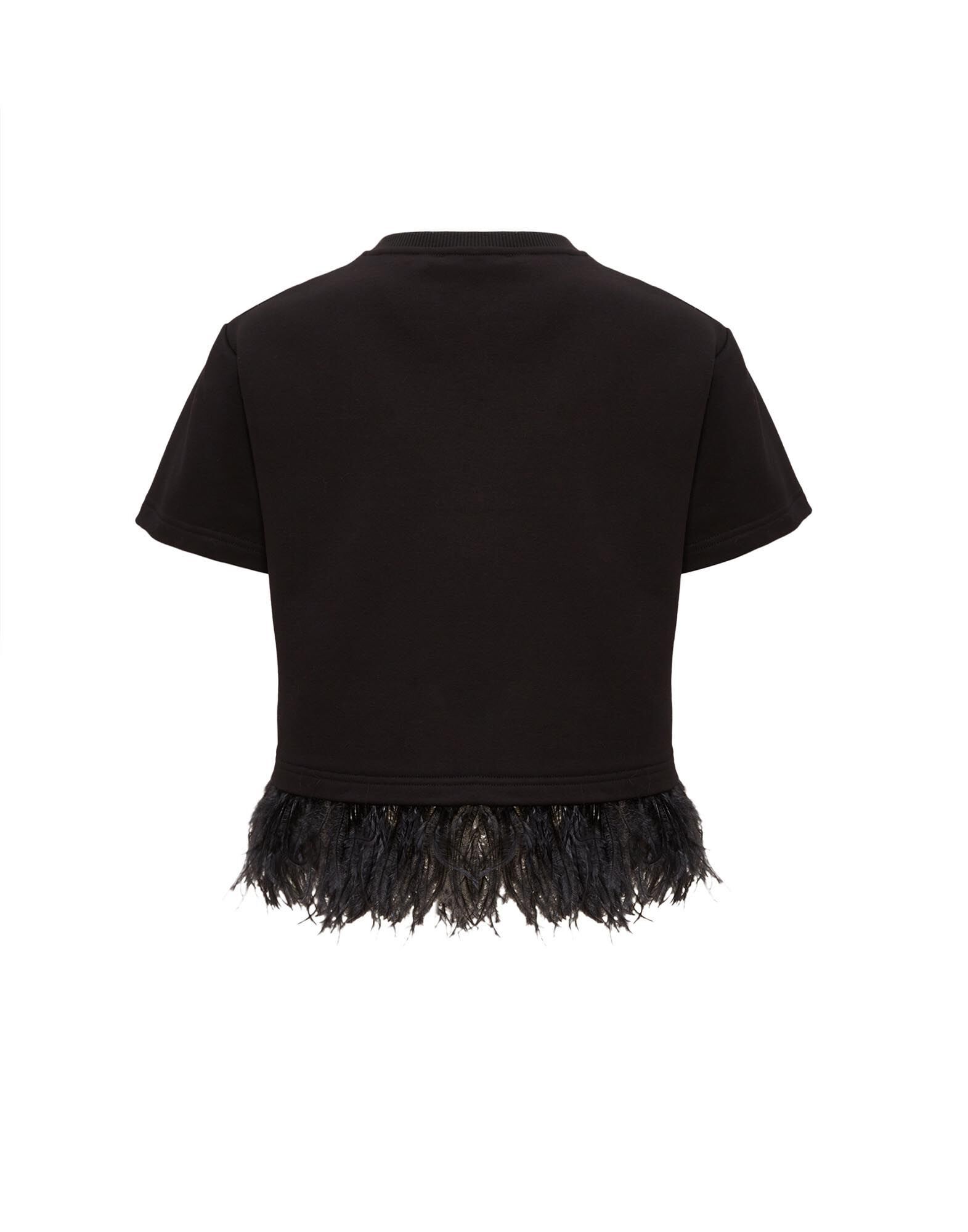 La DoubleJ La Scala Tee Cherubs Black TSH0041JCQ089CRB04BL01
