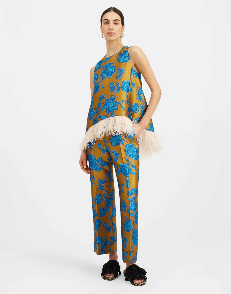 La DoubleJ Hendrix Pants La DoubleJ Hendrix Pants Hottie Turquoise TRO0014JCQ073HOT02BU08