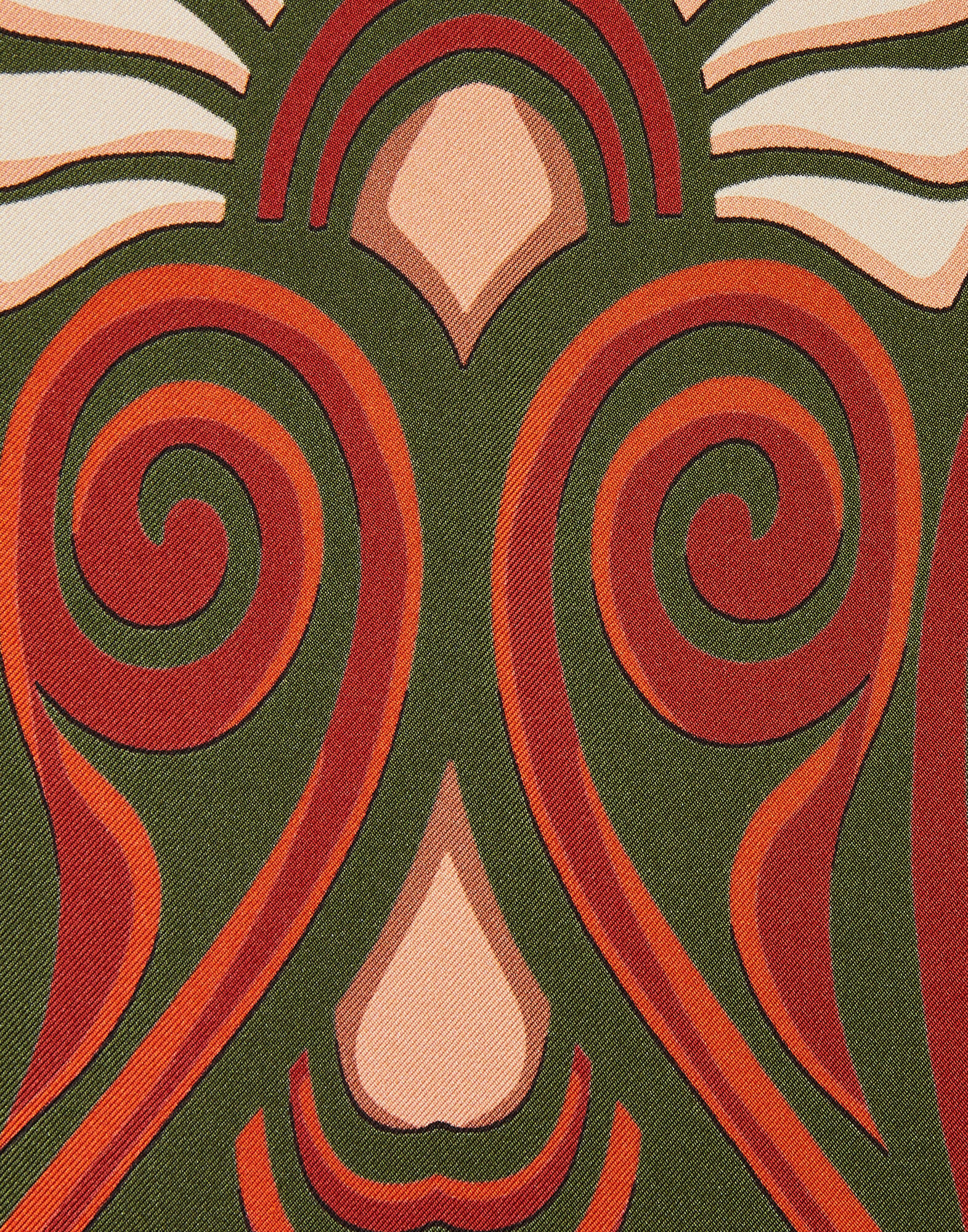 La DoubleJ Swing Dress Kerylos Plac&eacute;e Dark Green DRE0128SIL006KER01GR03