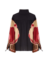 La DoubleJ Shirt And Sassy La DoubleJ Shirt And Sassy Poppies Fuxia Placée SHI0061CRE002PPP0004