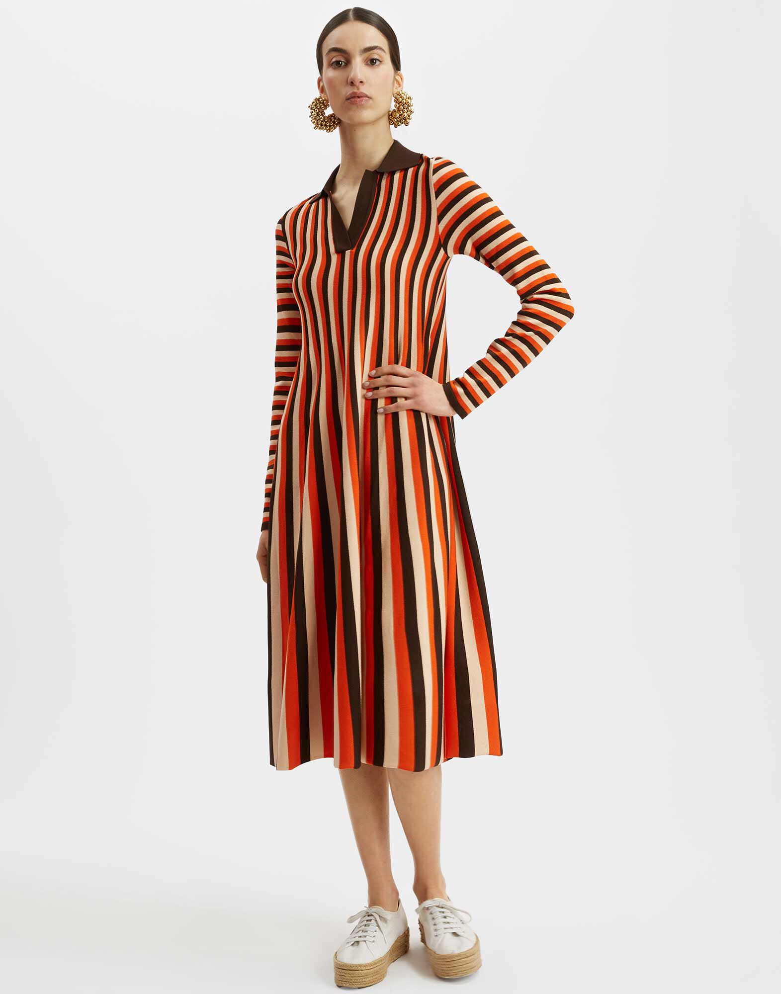 La DoubleJ Plaza Knit Dress Multicolor DRE0692KNI107VA239MU01