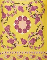 La DoubleJ Vesta Dress La DoubleJ Vesta Dress Melograno Giallo Placée DRE0302SIL009MEL0007