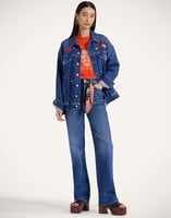 La DoubleJ The Drop It Drifter Jacket La DoubleJ The Drop It Drifter Jacket Always On Top Blue JAC0138DEN011ALW01BU03