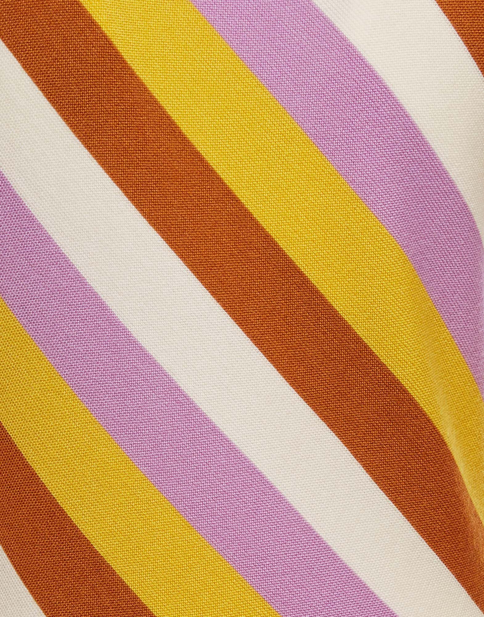 La DoubleJ Knit Swing Dress White Stripes DRE0393KNI050VAR0086