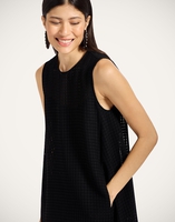 La DoubleJ La Scala High Dress La DoubleJ La Scala High Dress Solid Black DRE0951COT077SOLIDBL01