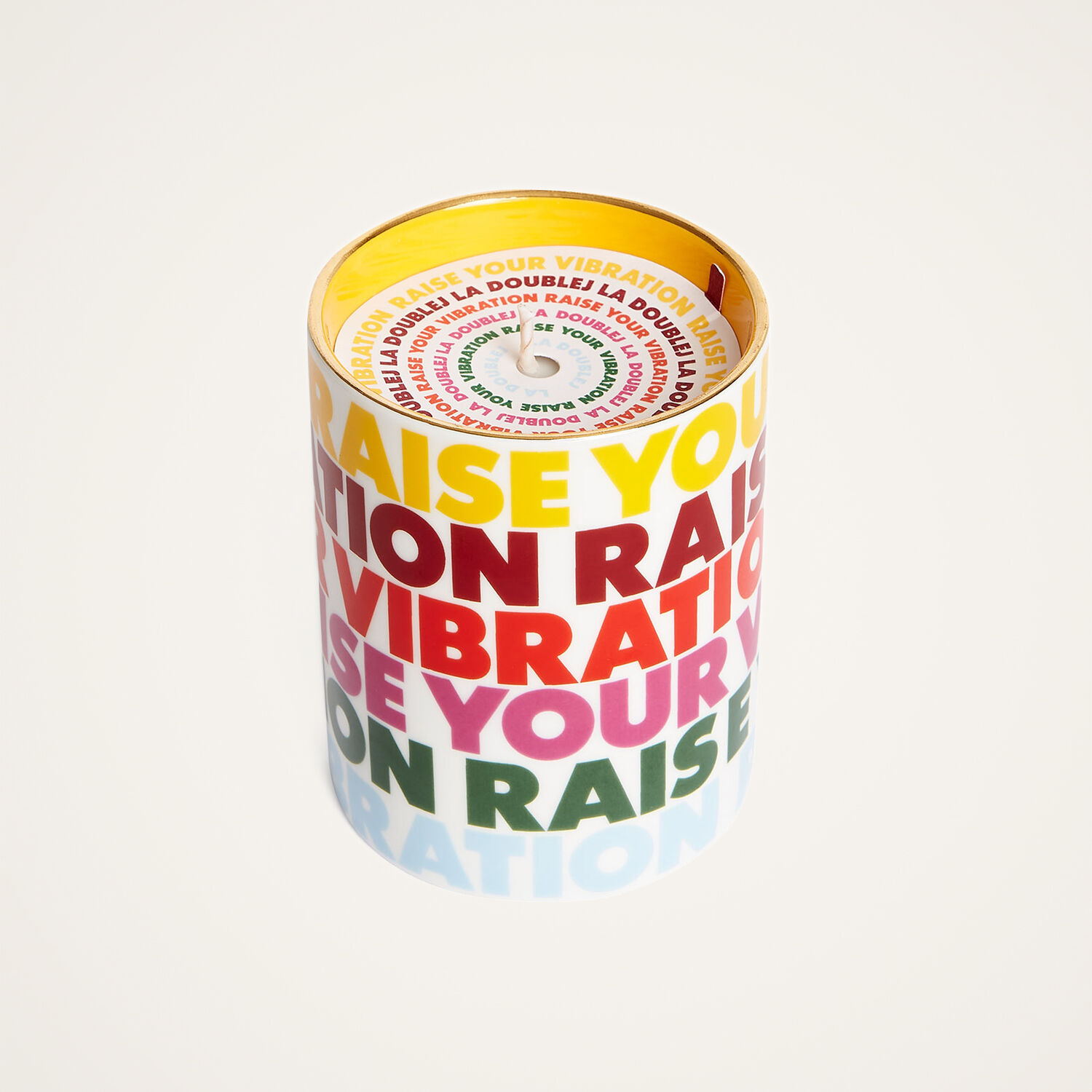 La Doublej Candle In Raise Your Vibration