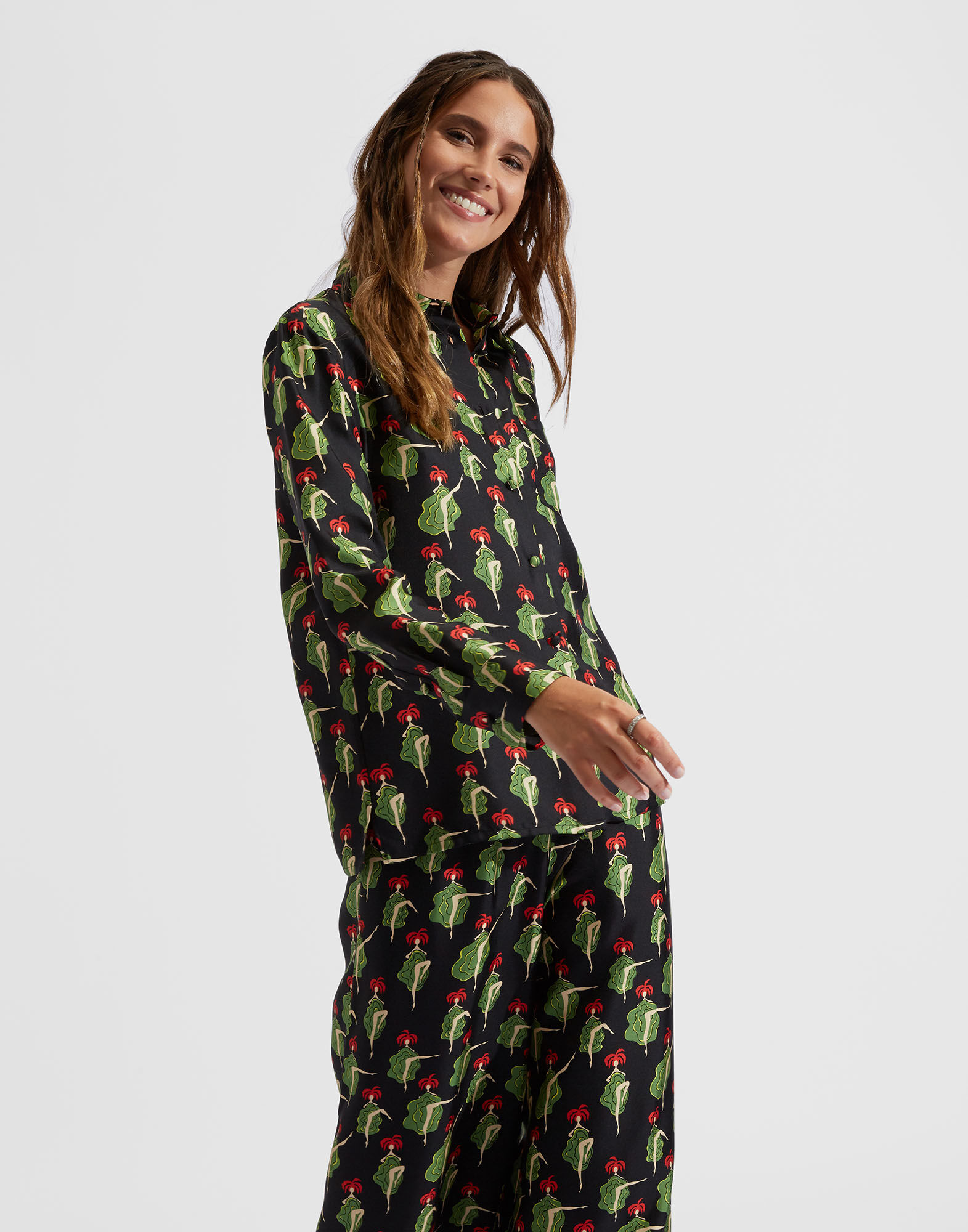 La DoubleJ Boy Shirt Can Can SHI0001SIL001CAN0001