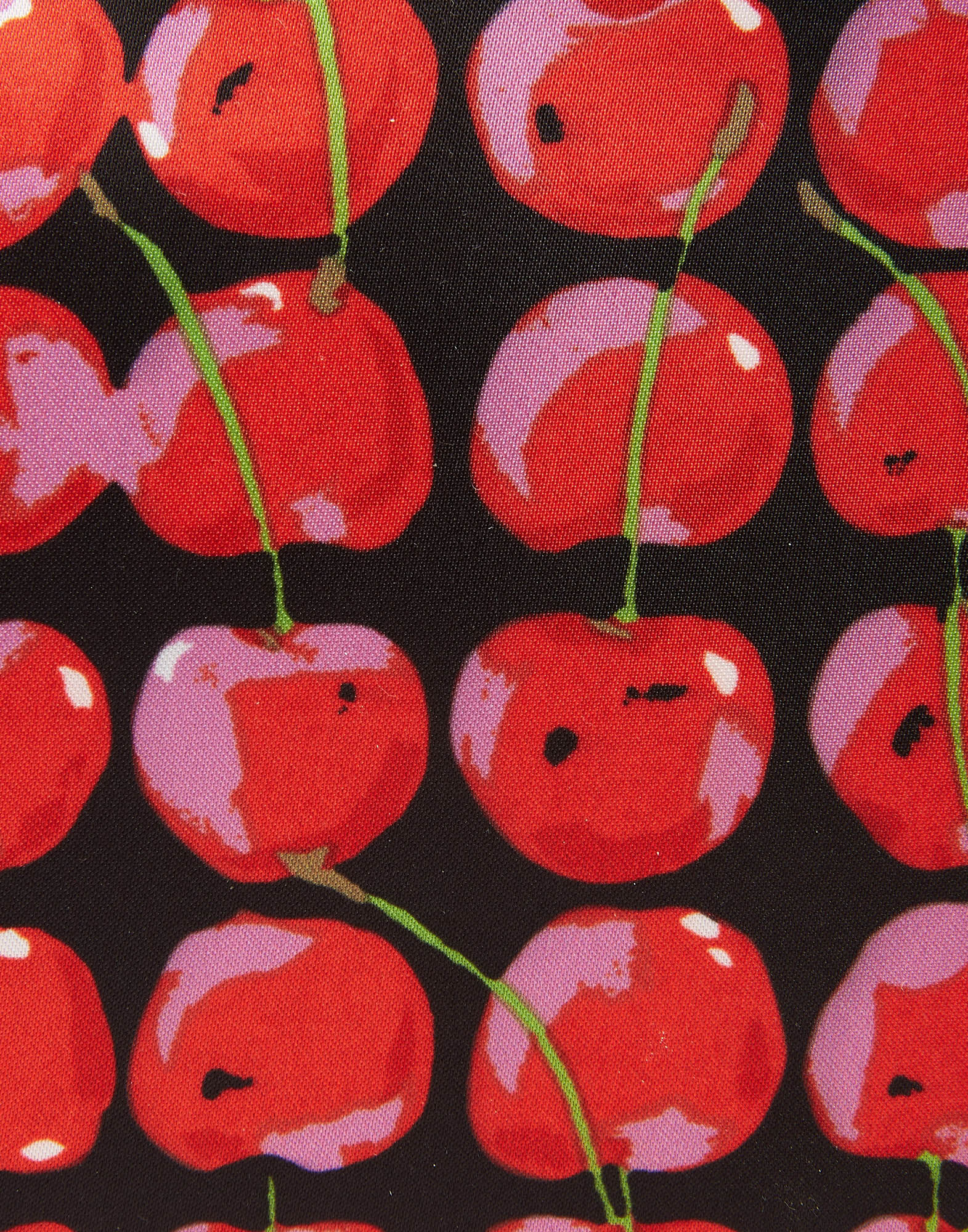 La DoubleJ Pochette Black Cherries BAG0039RAS006CHY0003