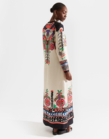 LaDoubleJ Long Sleeve Swing Dress LaDoubleJ Long Sleeve Swing Dress Calata DRE0231SIL006CLT0001